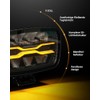 CO LIGHT 9 inch square LED headlight 12/24 V with