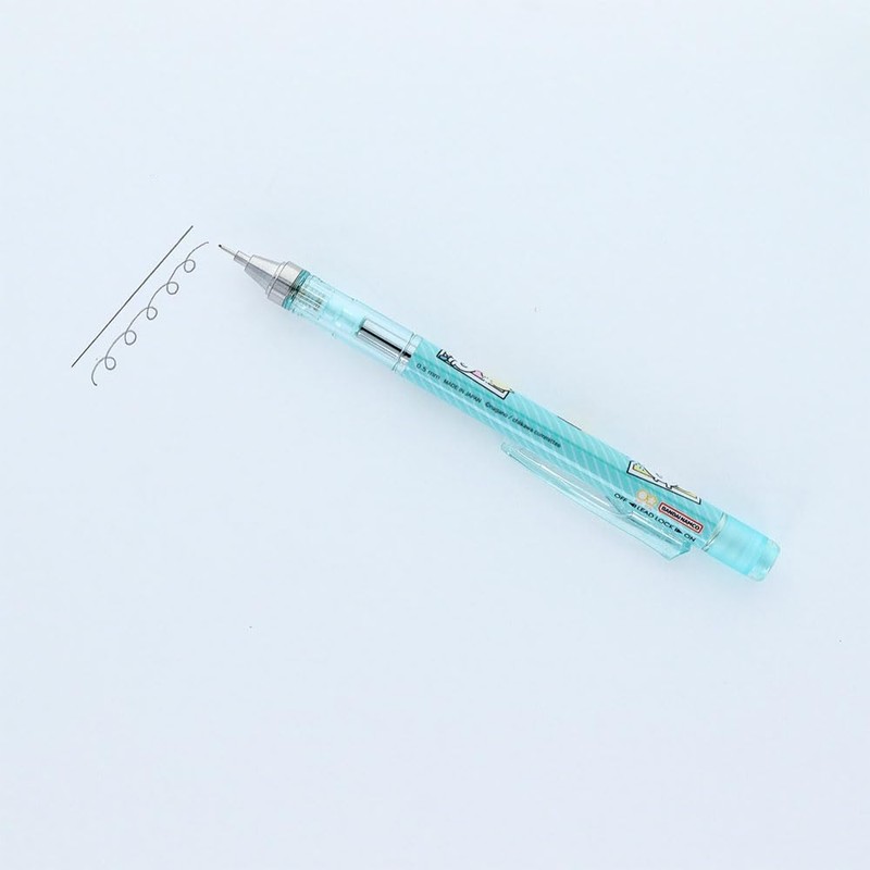 Sun-Star Stationery S4220749 Chiiwa, Mechanical Pencil, Eraser, Monograph, Pair