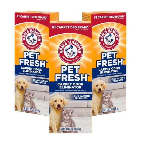 Arm Hammer Carpet Odor Eliminator, Pet Fresh 30 oz. 3