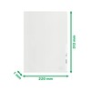Leitz A4 File Folders, Pack of 25, Non Toxic Plastic,