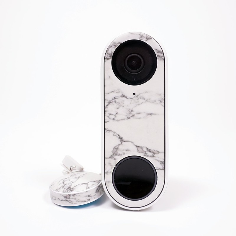 MightySkins Skin Compatible with Nest Hello Video Doorbell - Light