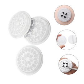 Mikinona 20pcs Mini Flower Shaped Lash Glue Tray Portable Diy Lash Extension Set