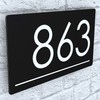 K Smart Sign | Exalted | EXA4-C-H1-27W-MB | Composite Aluminium