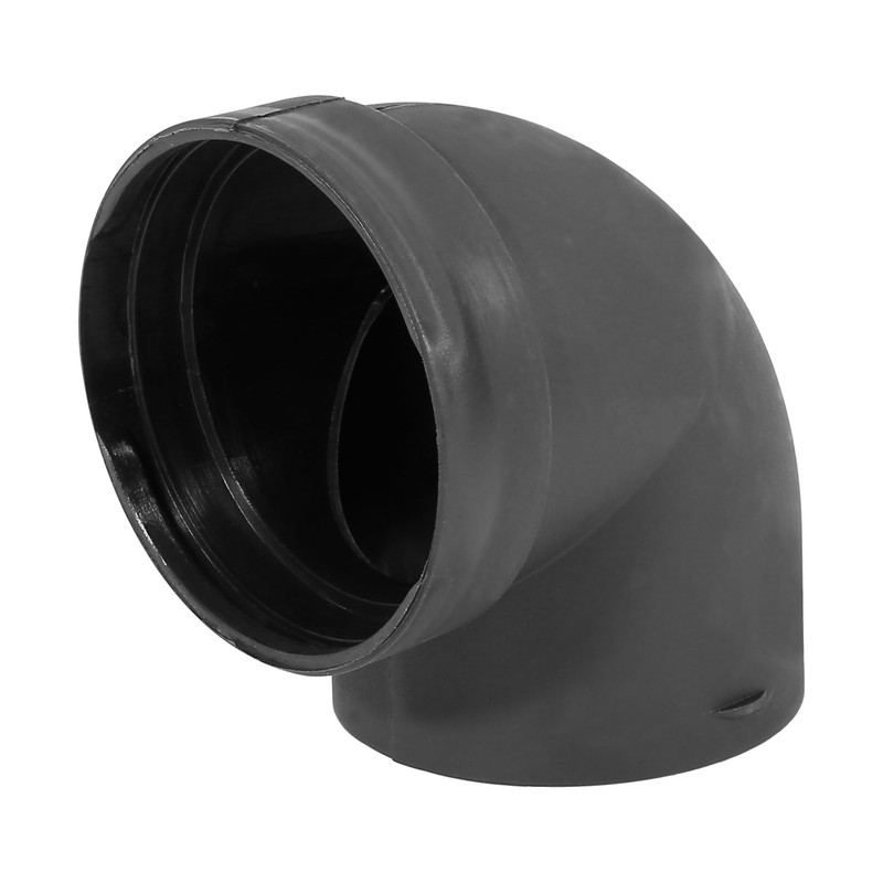 X AUTOHAUX 75mm Car Heater Warm Air Ducting Pipe Elbow