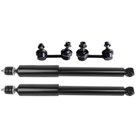 SCITOO Rear Shocks Struts,Sway Bar End Link for 2012-2015 For Honda Civic 1.8L 5698 348066 5505 K750125 K750126-3PCS