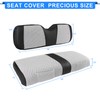 Golf Cart Seat Covers - Breathable Fabric Universal Rear Seat