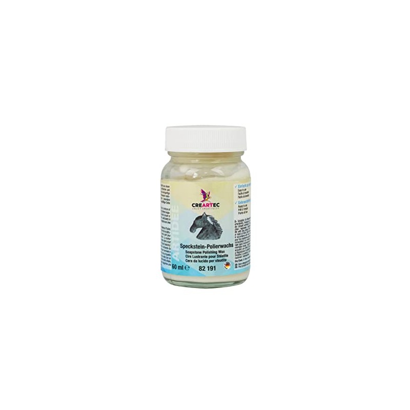 Creartec Soapstone Polishing Wax – Ideal for Treating Soapstone Surfaces
