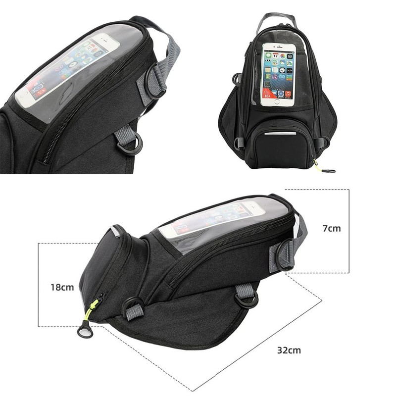 Bolsa Universal para Herramientas en el Tanque de Motocicleta, Bolso