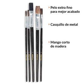 Pretul JPIN-5P, Juego de 5 pinceles