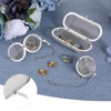3 Pack Ultrasonic Cleaner Basket, Small Parts Jewelry Cleaning Basket