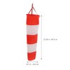 Yardwe Windsock 60cm Airport Windsock Rip-stop Wind Direction Measurement Sock