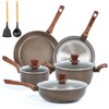 RATWIA 10 Pcs Pots and Pans Set Non Stick, Kitchen