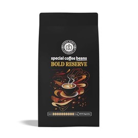 Bold Reserve Coffee Beans, 8.82 oz | Dark & Full-Bodied Roast, Intense Crema & Deep Flavor for a Powerful Espresso Experience