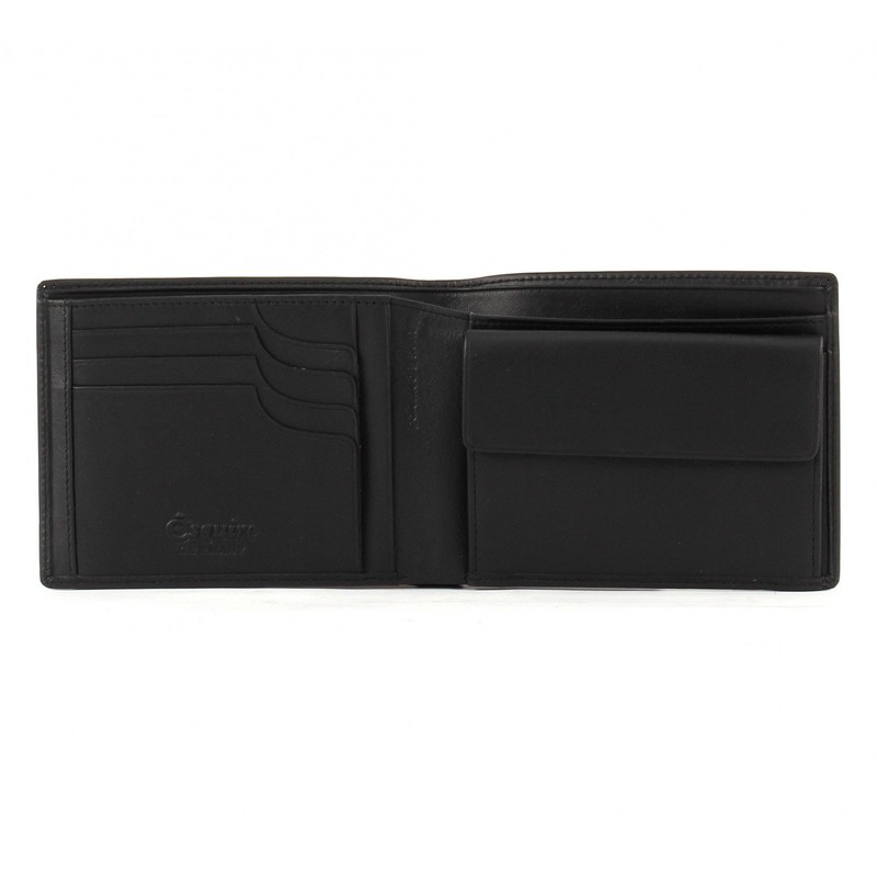 Esquire Logo - Geldbörse 8cc 12.5 cm RFID CARDSAFE black