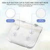 Mesh Bathroom Pillow Soft Comfortable Suction Cup Pillow Bath Tub