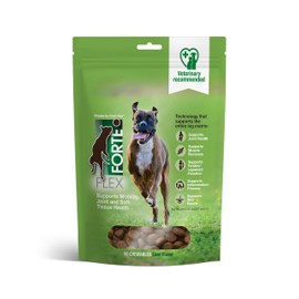 Forte Flex K9 Dog Chewable Hip and Joint Supplement - All Natural | Glucosamine, Chondroitin, Hyaluronic Acid, Collagen, Arto-Velox | Natural Anti-Inflammatory | Canine Joint Support
