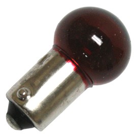 Eiko 1895R 14V .27A G4-1/2 Miniature Bayonet Base Halogen Bulbs, Red
