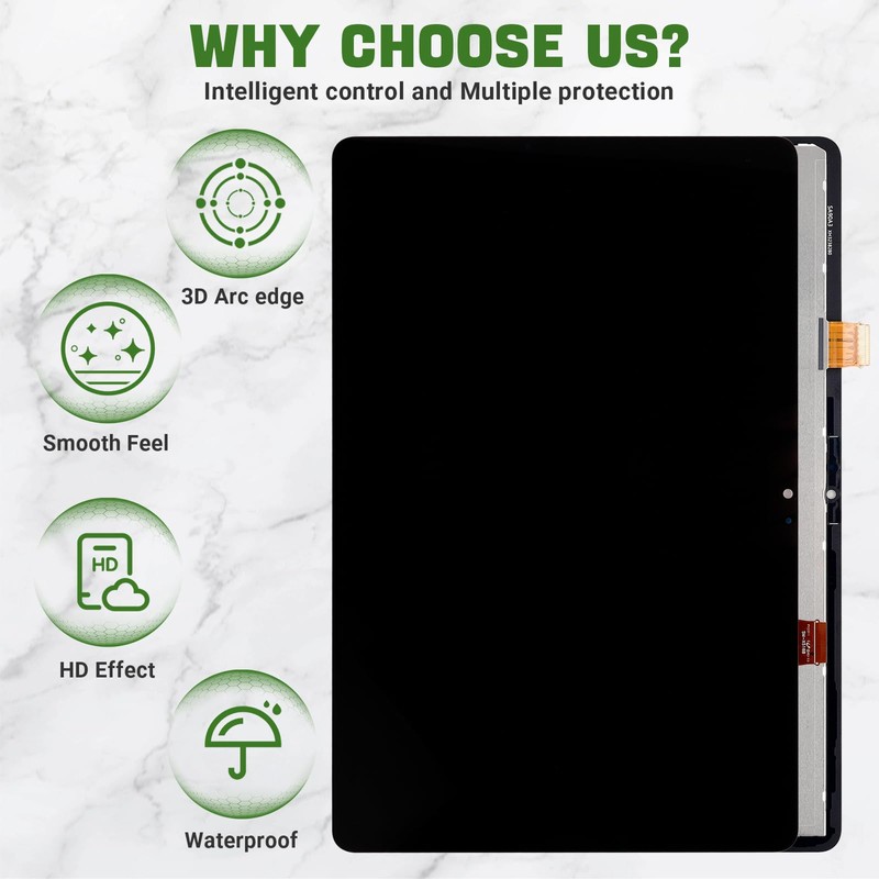 SWARK New LCD Display Compatible with Galaxy Tab S9 FE