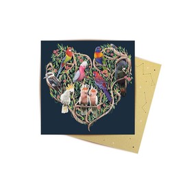 La La Land Greeting Card Mini Australiana Love