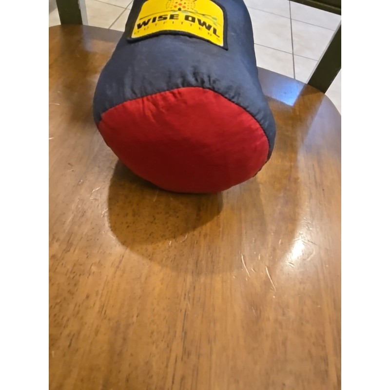 Wise Owl Outfitters Camping Hammock w/Tree Straps, Large - Burgundy/NavyB