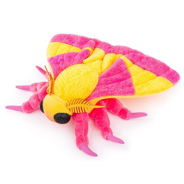 Rosy Maple Moth Plush Toy - Lifelike Rosy Maple Moth