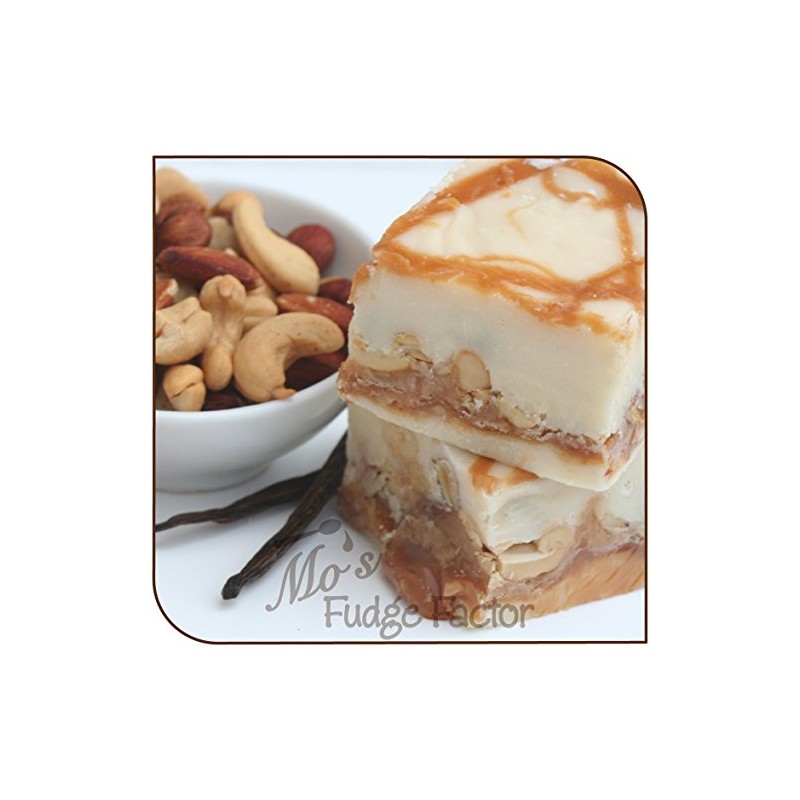 Mo's Fudge Factor, Vanilla Caramel Nut Fudge 1 pound