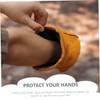 Operitacx Long Bbq Gloves Anti-scalding Feature Barbecue Tools Grilling Gloves