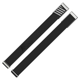 fitspur Waterproof Hydroknit Replacement Bicep Band(40cm),Compatible with WHOOP 5.0 WHOOP MG Life (Black, one+peak)