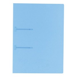 Kokuyo fastener File Clear. COLOR 2 Hole A4 90 Sheets Accommodate Blue Flat – p170b
