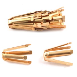 Pro Bamboo Kitchen 10pcs Golf Club Accessories Assembly Tool Golf Shaft Adapter Shim Octopus Type Brass Golf Shaft Adapter Shims 0.335-0.350