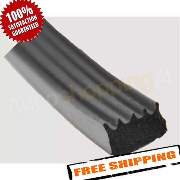 AP Products 018-855 50' Black EPDM Sponge Rubber Door/Window Foam