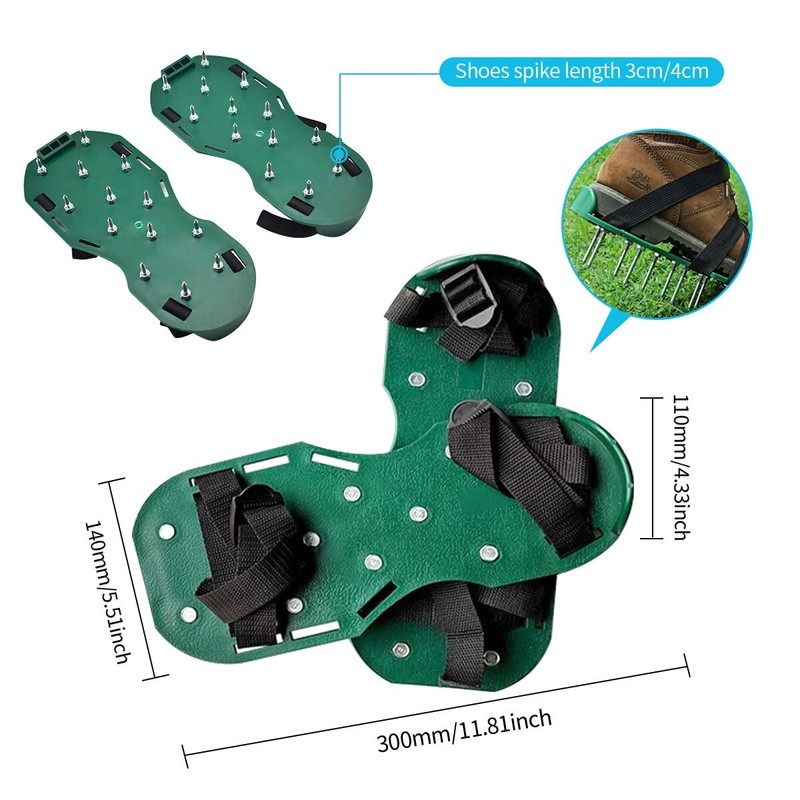 Self-Levelling Cement Tool Kit，Floor Construction Tools with Roller Spiked Shoes