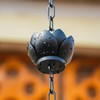 Wellrain Rain Chain for Gutters Outside 8.5ft Downspout Replacement with