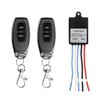 QIACHIP 12 V Wireless Switch with Remote Control, Wireless Relay