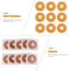 N 10Pcs Ostomy Barrier Rings Ostomy Barrier Tape Stoma Skin
