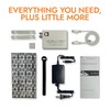 Single Mode ST Gigabit Fiber Media Converter - Built-in Fiber