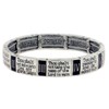4030037 10 Commandments Stretch Bracelet Christian Scripture Religious Thou
