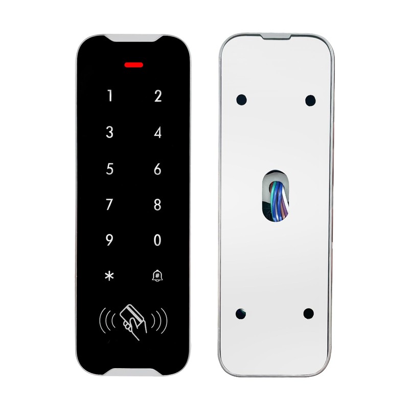 Door Access Control Kit, RFID Keypad, 600LB Magnetic Lock Set,
