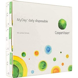 CooperVision MYDAY 8.4 -10.50 (90) Day Lenses Soft, 90 Pieces / BC 8.4 mm / DIA 14.2 mm / -10.5 Dioptres