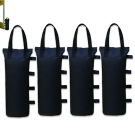 Weights for Gazebo, Set of 4 Gazebo Sandbags Set, Sandbags Set Made of 800D Oxford Fabric, Weight Bags in Industrial Quality, for Tents, Parasols