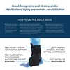 Trainers Choice SAO Ankle Stabilizer Brace, Ankle Brace for Men