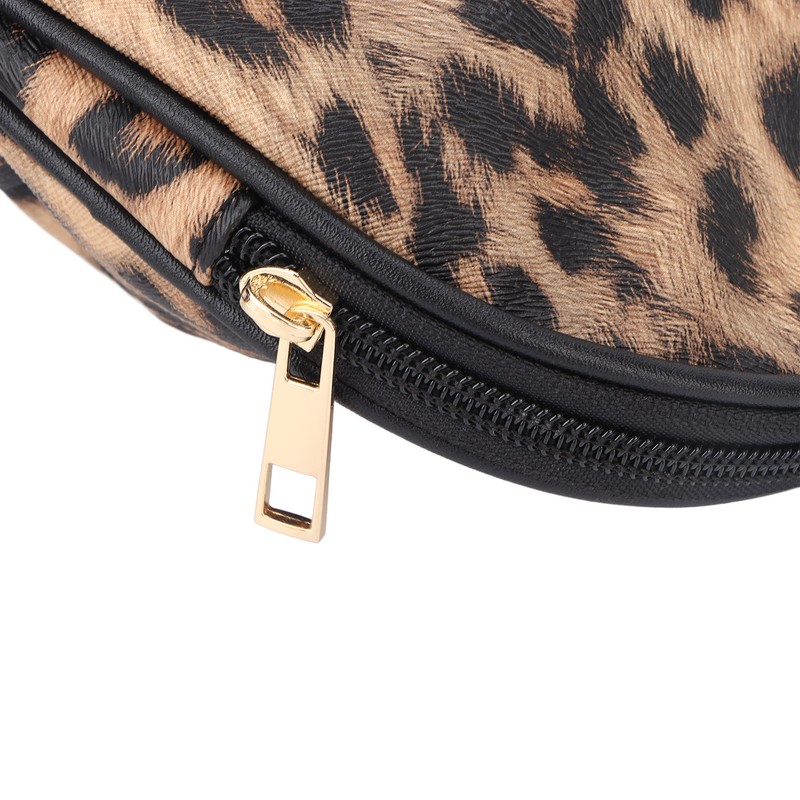 3pcs Makeup Cosmetic Storage Bag PU Leather Waterproof Zipper Closure