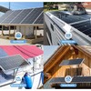 Hoysicy Solar Panel Kit 20W 12V Monocrystalline,Battery Maintainer +10A Solar