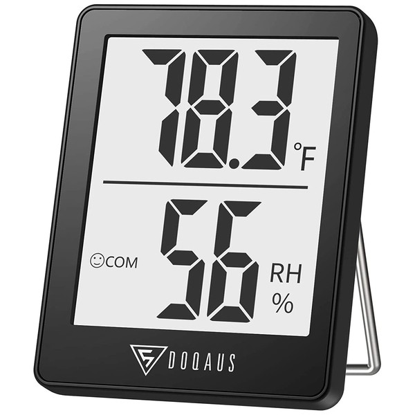 DOQAUS Digital Hygrometer Indoor Thermometer, Humidity Meters, Room Thermometer and