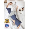 maizi Full Body Back Pillow 54x20 Inches Body Pillow with