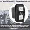 Windshield Wiper Control Switch Compatible with Can-Am Defender HD10 HD8