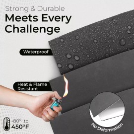 Exactly Rubber Black Silicone Rubber Sheet 60A 1/32 x 12 x 36 Gasket Material with Adhesive PSA