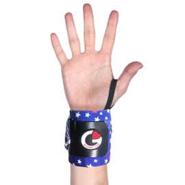 G-Loves Womens Wrist Wraps for Weightlifting | Wrist Support for Workouts (Competition Grade) | 12 Inch | Wrist Wraps for Workout, Wrist Pain, Wrist Brace (12", Wonder of Woman)