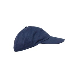 Plain Cotton Baseball Cap | One Size Hat with Adjustable Strap Navy
