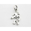 Native American Kokopelli Silver 925 Pendant Top Charm Goodvibrations Good
